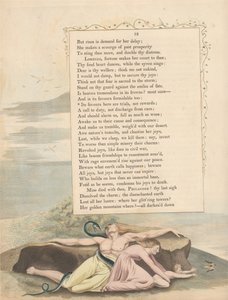Youngs Night Thoughts、12ページ、その好意は試練であり、報酬ではない 作： William Blake